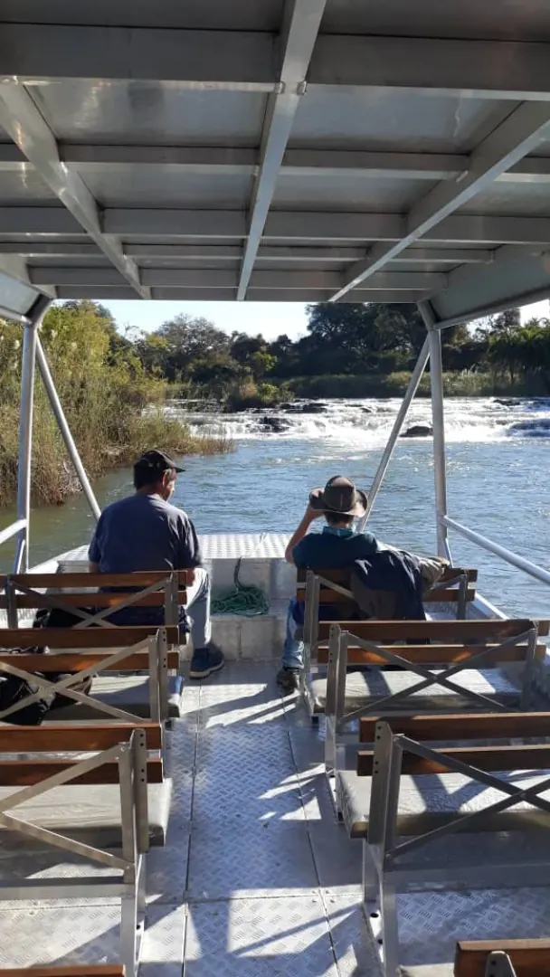 On board a river cruise